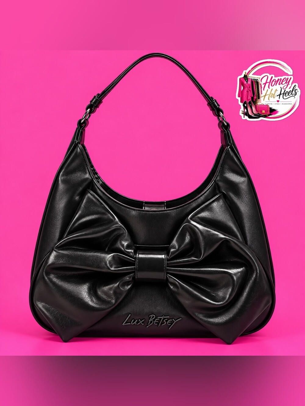 Luv Betsey By Betsey Johnson Bow Hobo Bag